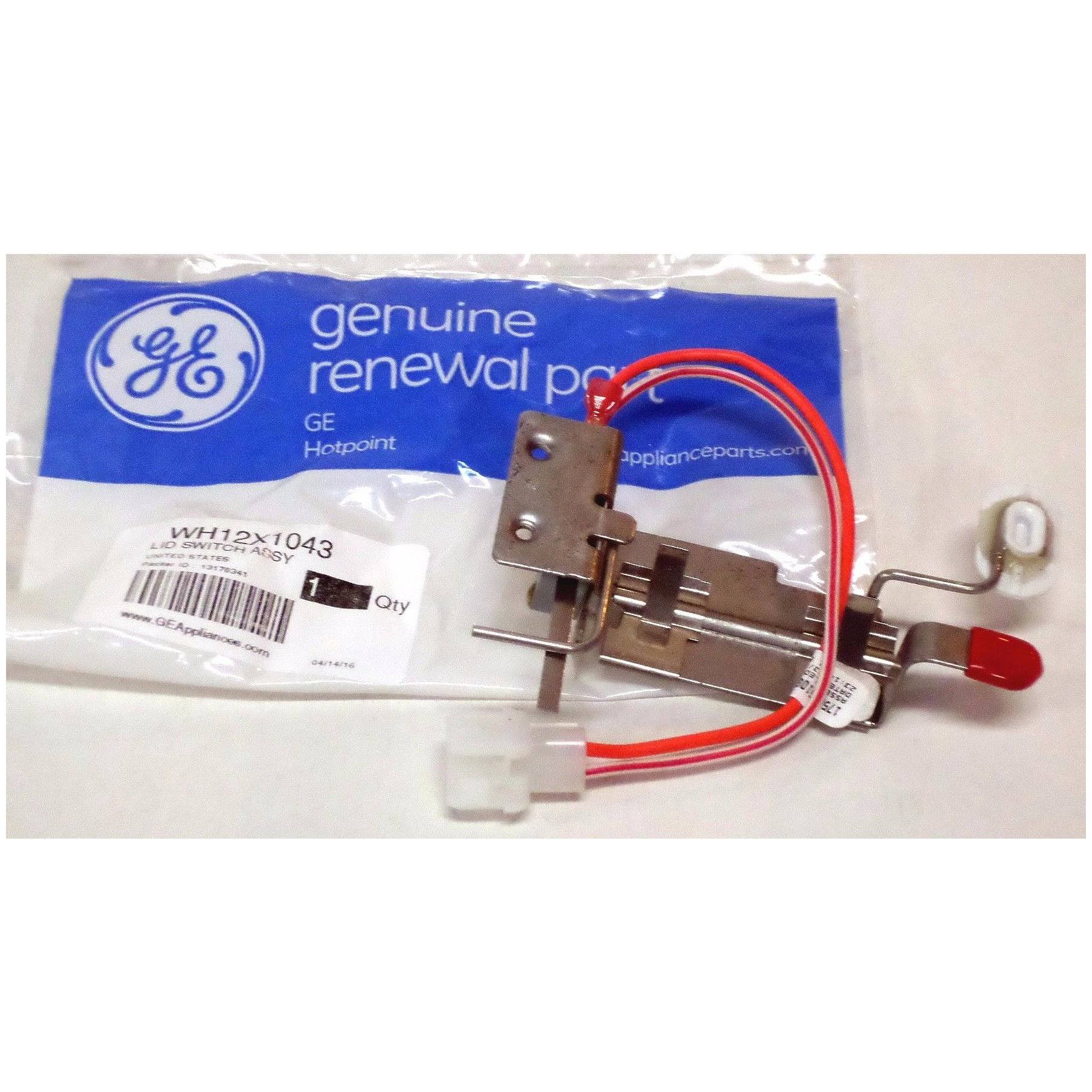 General Electric WH12X1043 Lid Switch Assembly