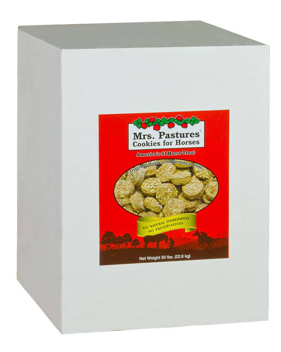 Mrs Pastures Horse Cookies Refill Box 35 lb