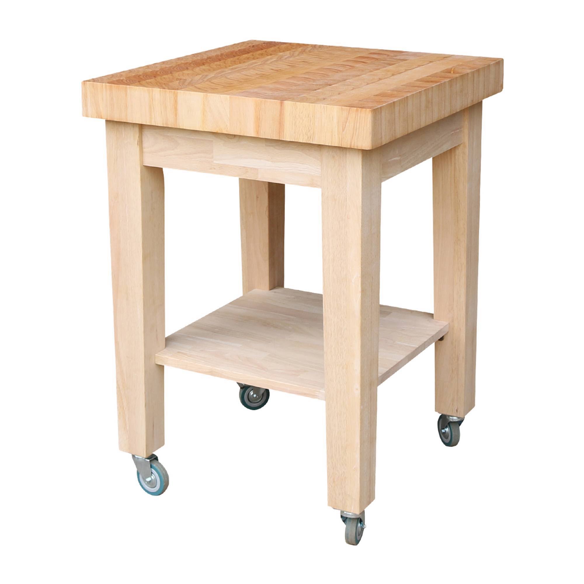 International Concepts Kitchen Island , Unfinished
