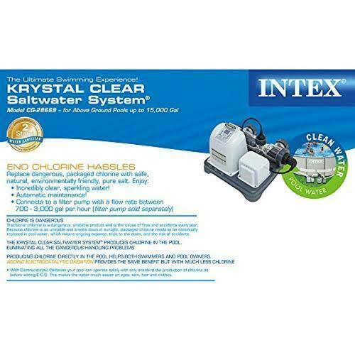 Intex Krystal Clear 7,000-gallon Saltwater System - Image 9