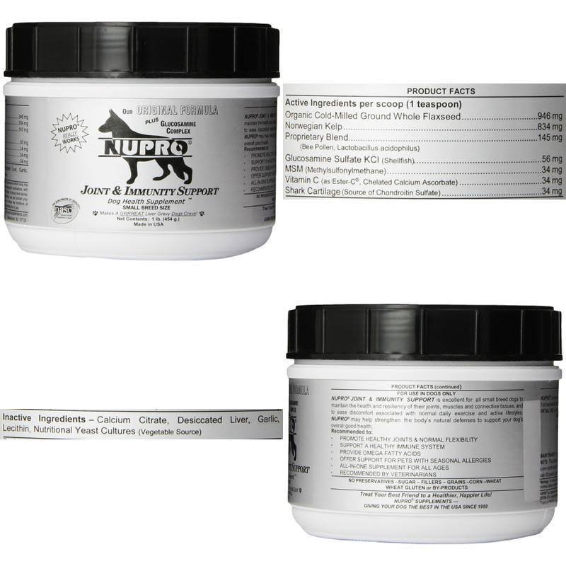 Nupro Joint u0026 Immunity Support – 20 lb - Image 2