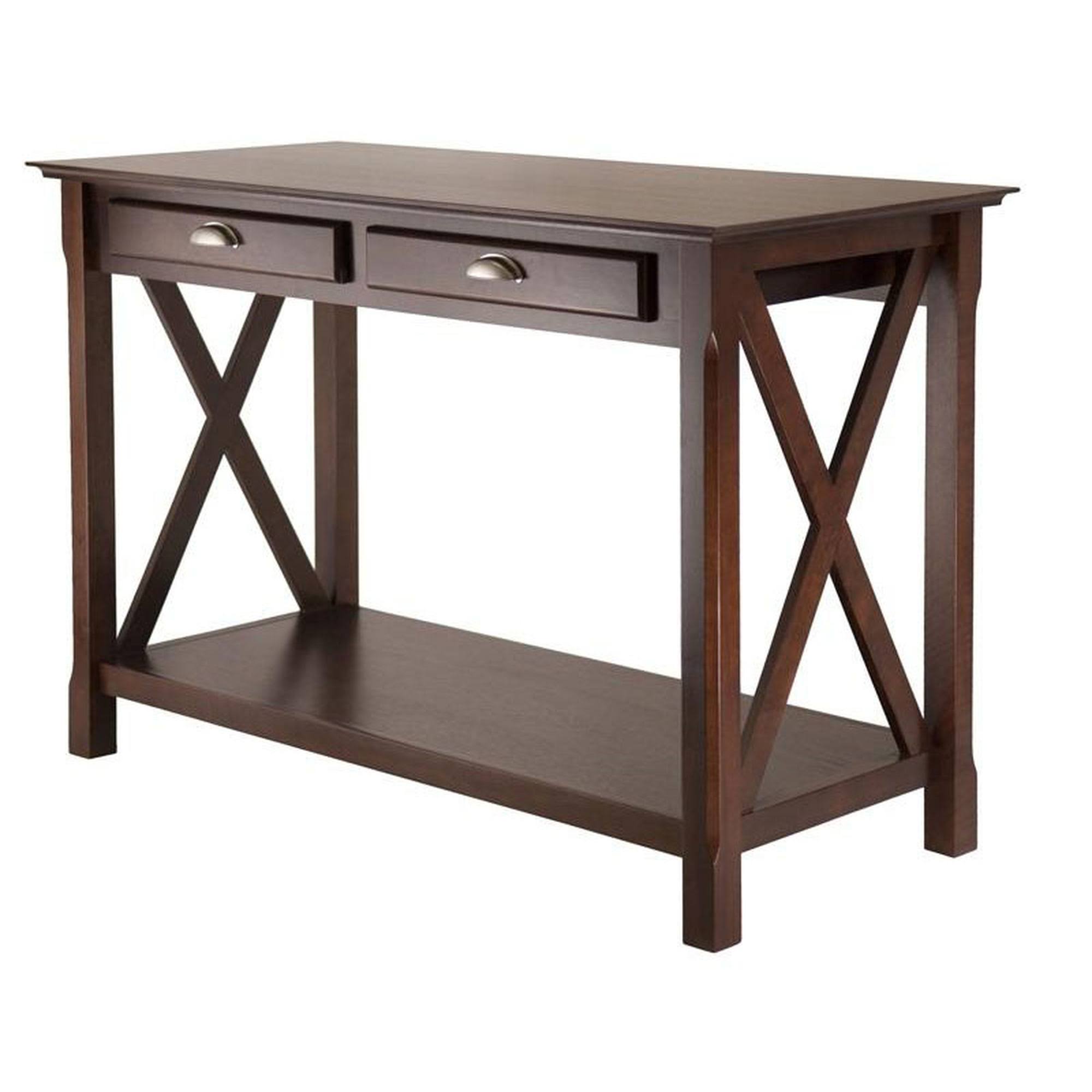 Xola Console Table with 2 Drawers – Cappuccino – Winsome