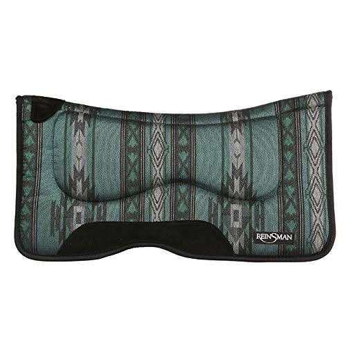 Reinsman M2 Lite Square Contour Saddle Pad with Tacky Too, Black - Image 5