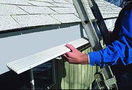 Rainhandler Gutter Replacement 3X 5 ft. Self Cleaning Aluminum White - Image 7