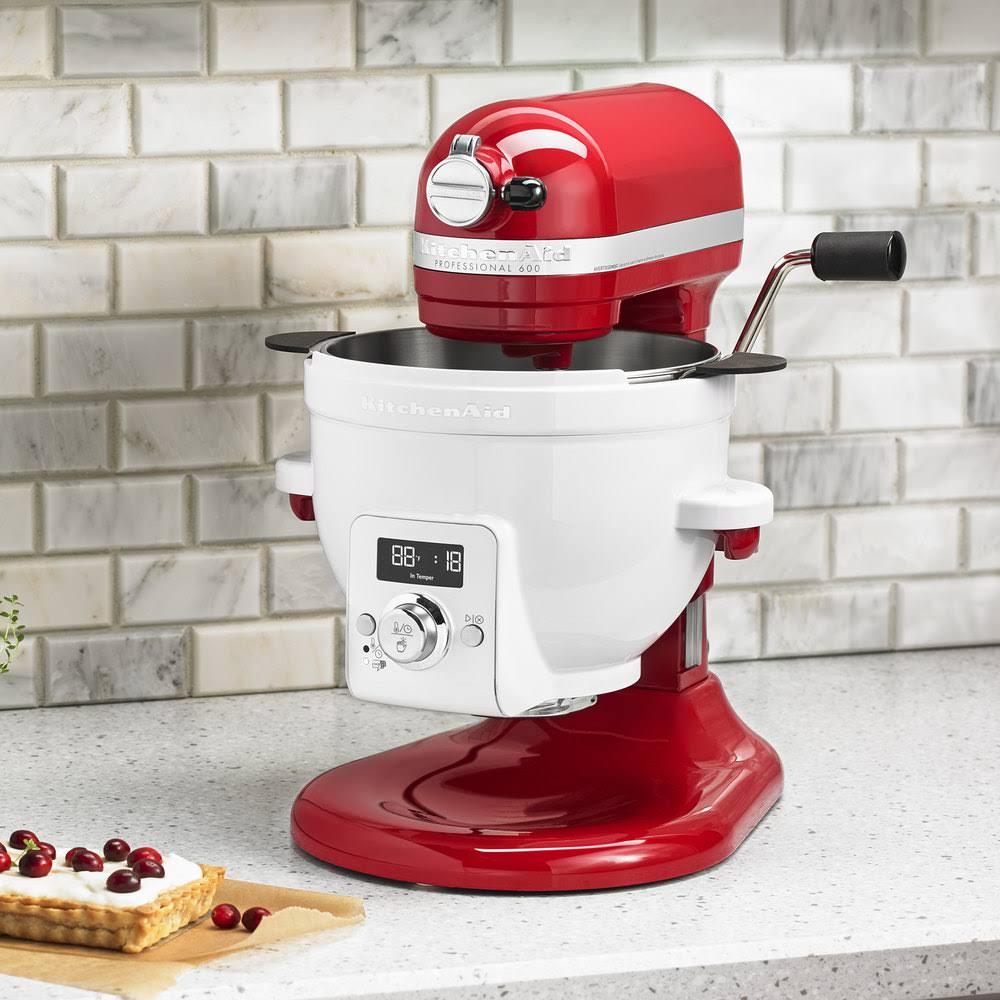 KitchenAid Precise Heat Mixing Bowl for Lift Mixers, White – 3 quart - Image 4