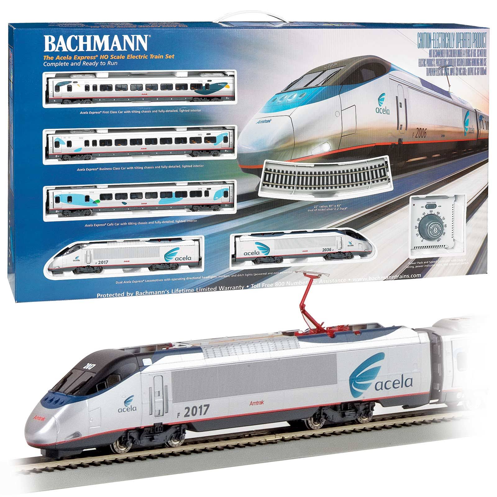 Acela Train Set – DCC – Amtrak – HO Scale | Bachmann Industries - Image 2