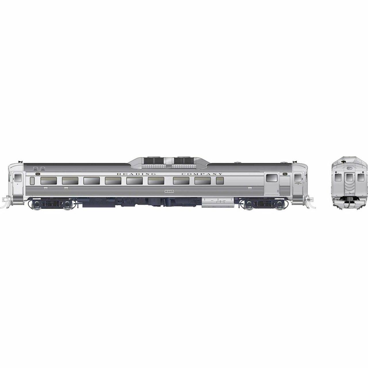 Rapido Trains – HO Budd RDC2 Phase 1C w/DCC u0026 Sound, RDG #9165 – 16652