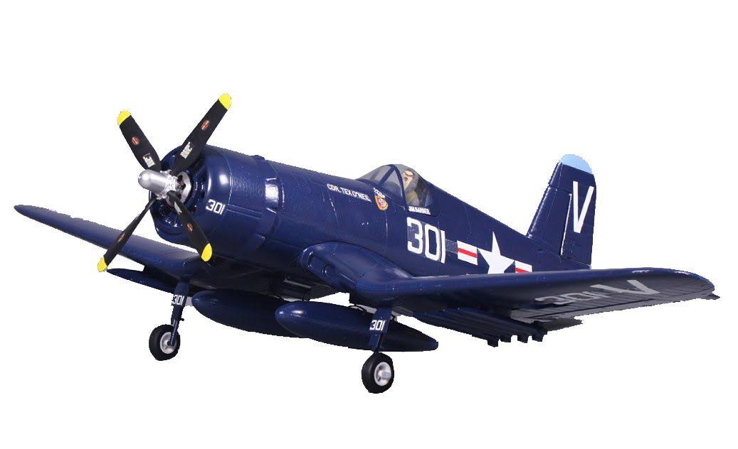 FMS – F4U PNP V2, 800mm: Blue, FMM022P