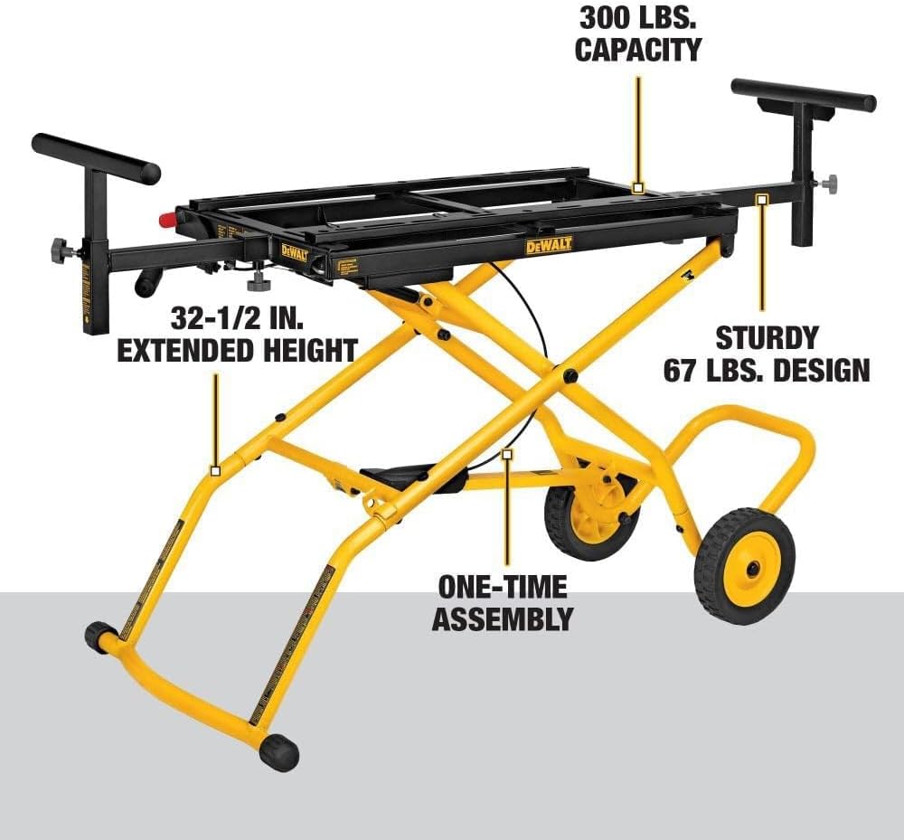 Miter Saw Stand with Wheels ?C DWX726 - Image 2