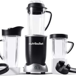 nutribullet RX Personal Blender for Shakes, Smoothies, Food Prep, and Frozen Blending, 45 Ounces, 1700 Watts, Black (N17-1001)