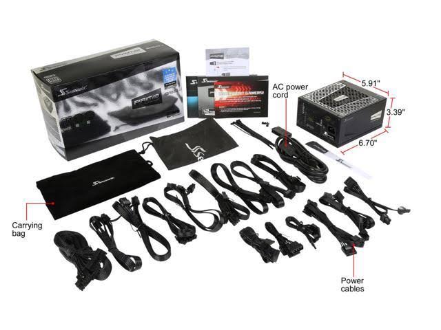 Seasonic Prime Ultra 850W 80+ Titanium Power Supply - Image 7