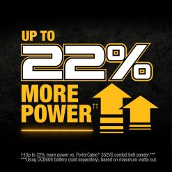 Alternative view of DEWALT XR 20V Max 3×21 Belt Sander DCW220B from DEWALT
