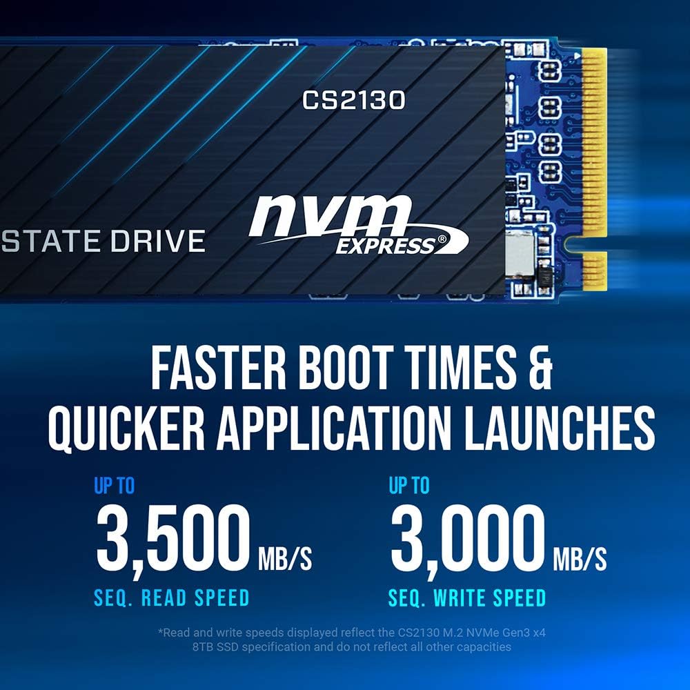 PNY CS2130 8TB M.2 NVMe Internal Solid State Drive (SSD) – M280CS2130-8TB-RB - Image 5
