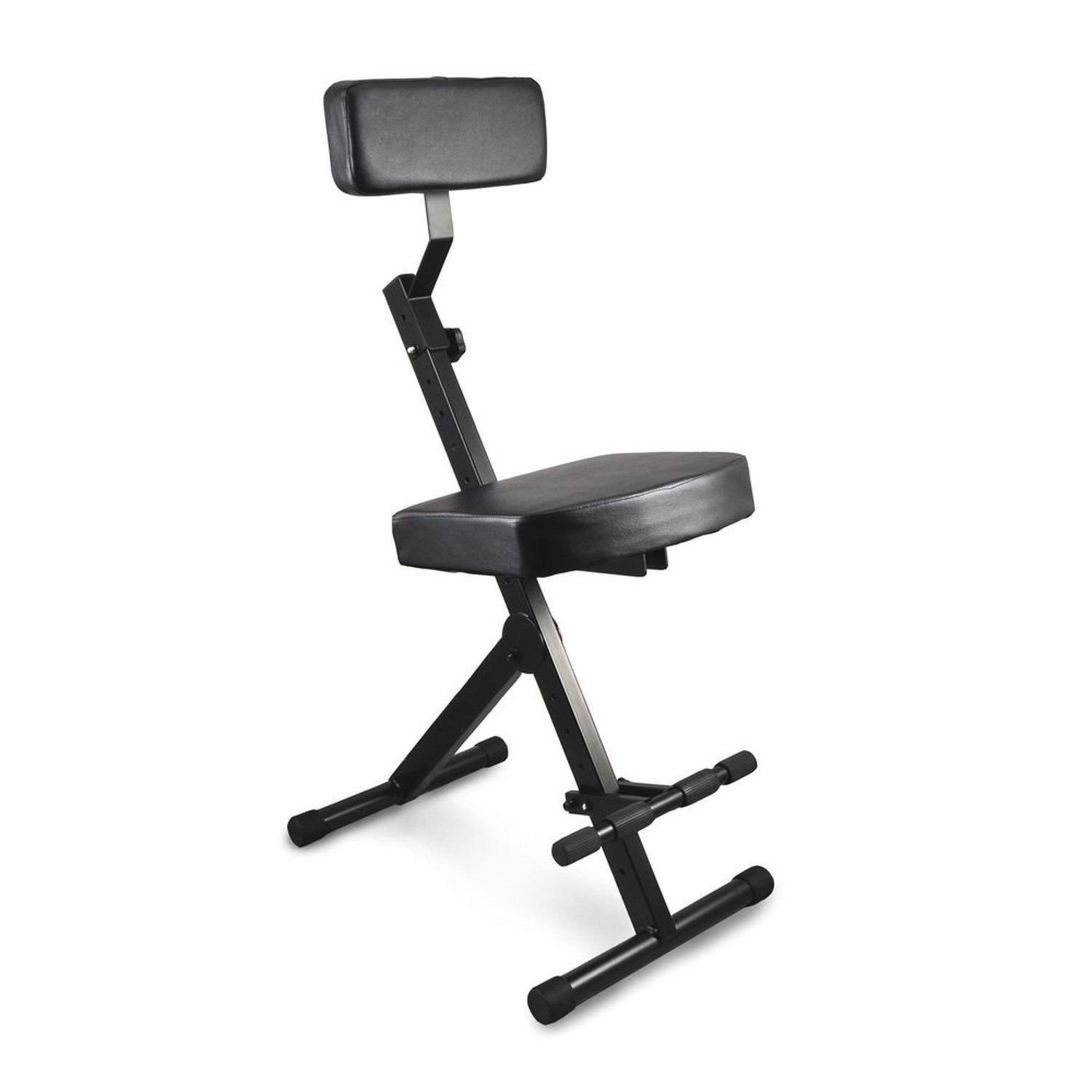 Pyle PKST70 – Musician Performer Chair Seat Stool, Durable, Portable, Adjustable - Image 2