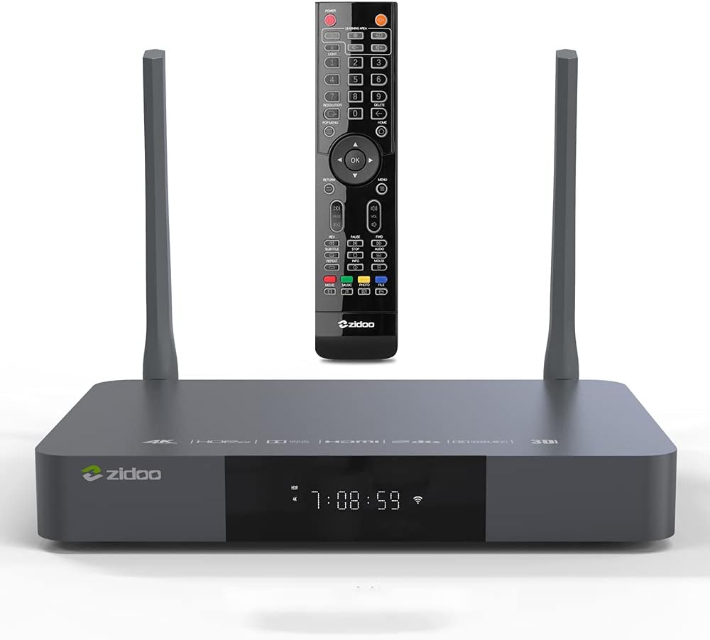 Zidoo Z9X 4K Media Player Android 9.0 2G+16G Android VS10 Image Quality Engine Android TV Box with HDR10+