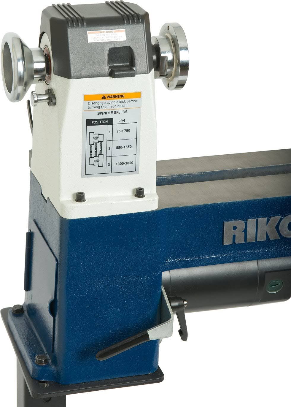 Rikon 70-220VSR 12.5 inch x 20 inch Midi Lathe VSR - Image 7