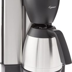 Capresso 485.05 MT600 Plus 10-Cup Programmable Coffee Maker with Thermal Carafe,Black