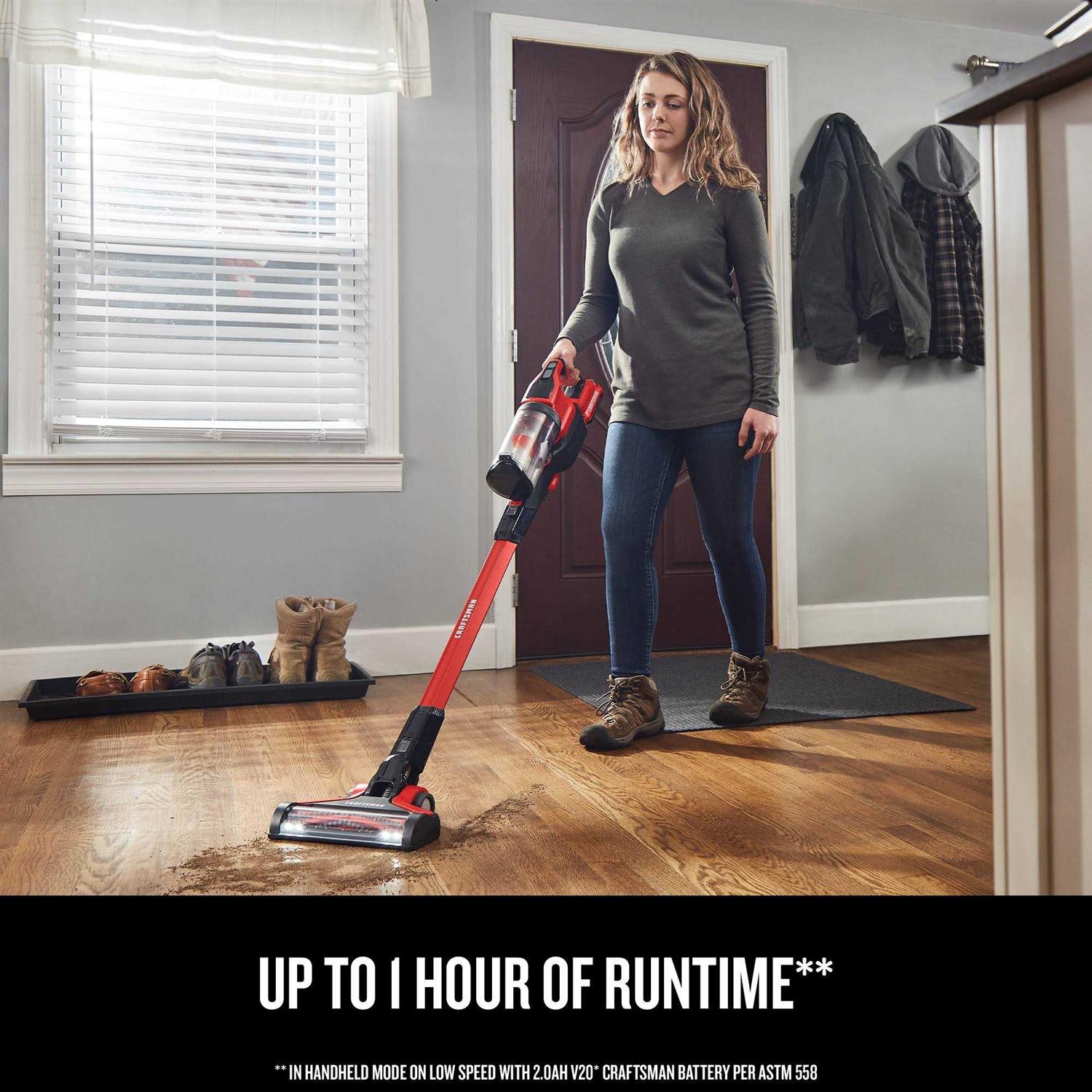 Craftsman V20 Cordless Stick Vacuum - Image 3