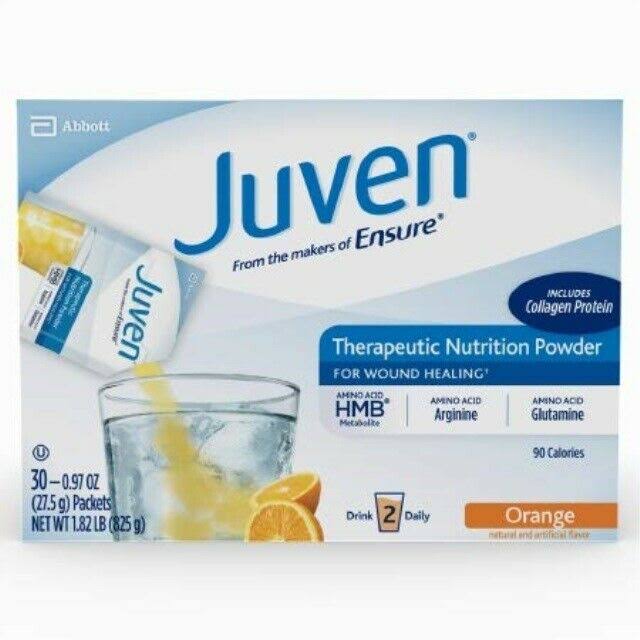 Juven Therapeutic Nutrition Drink Mix – Orange, 30 Packets - Image 2