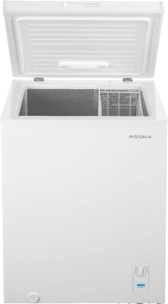 Insignia – 5.0 Cu. ft. Chest Freezer – White - Image 3