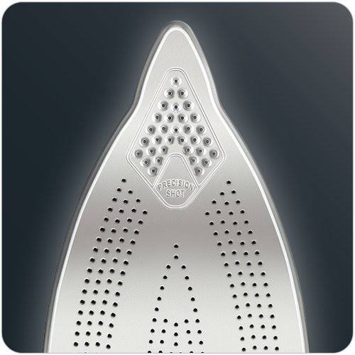 Rowenta DW9280 Steam Force Steam Iron with 400-Hole Stainless Steel Soleplate, 1800-Watt, Blue - Image 3