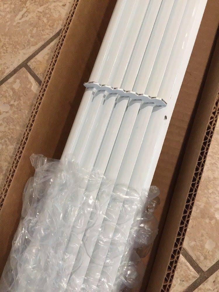 Rainhandler Gutter Replacement 3X 5 ft. Self Cleaning Aluminum White - Image 3