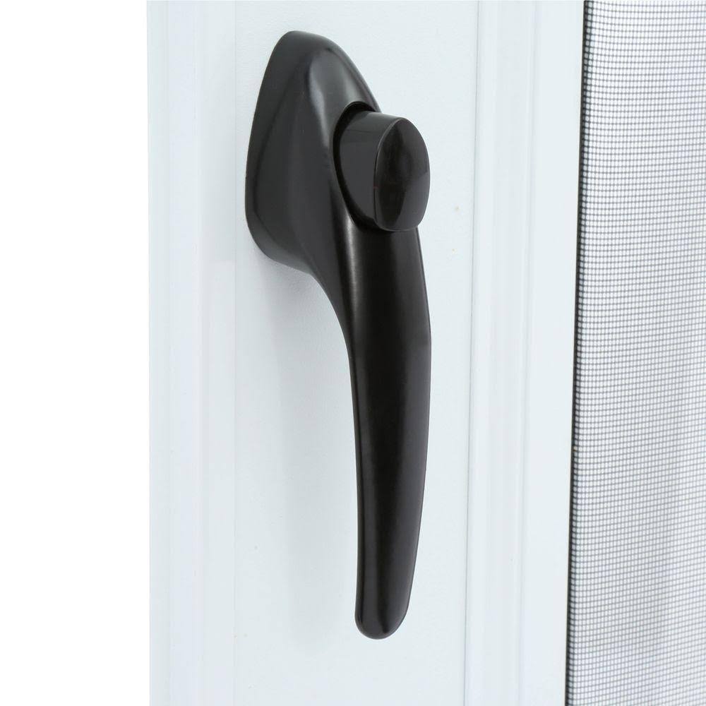 Emco 36 in. x 80 in. 100 Series White Self-Storing Storm Door - Image 2