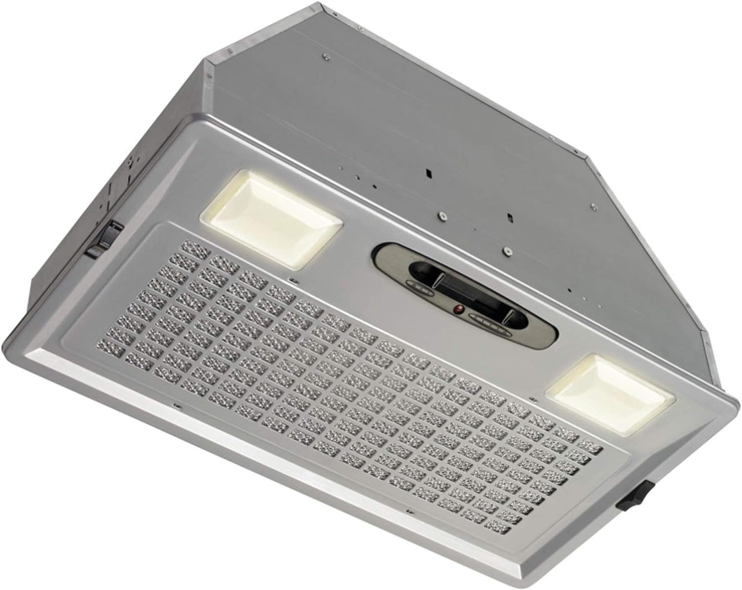 Broan-NuTone PM390 Power Pack Range Hood Insert Exhaust Fan and Light Combo for Over Kitchen Stove, 390 CFM, Silver
