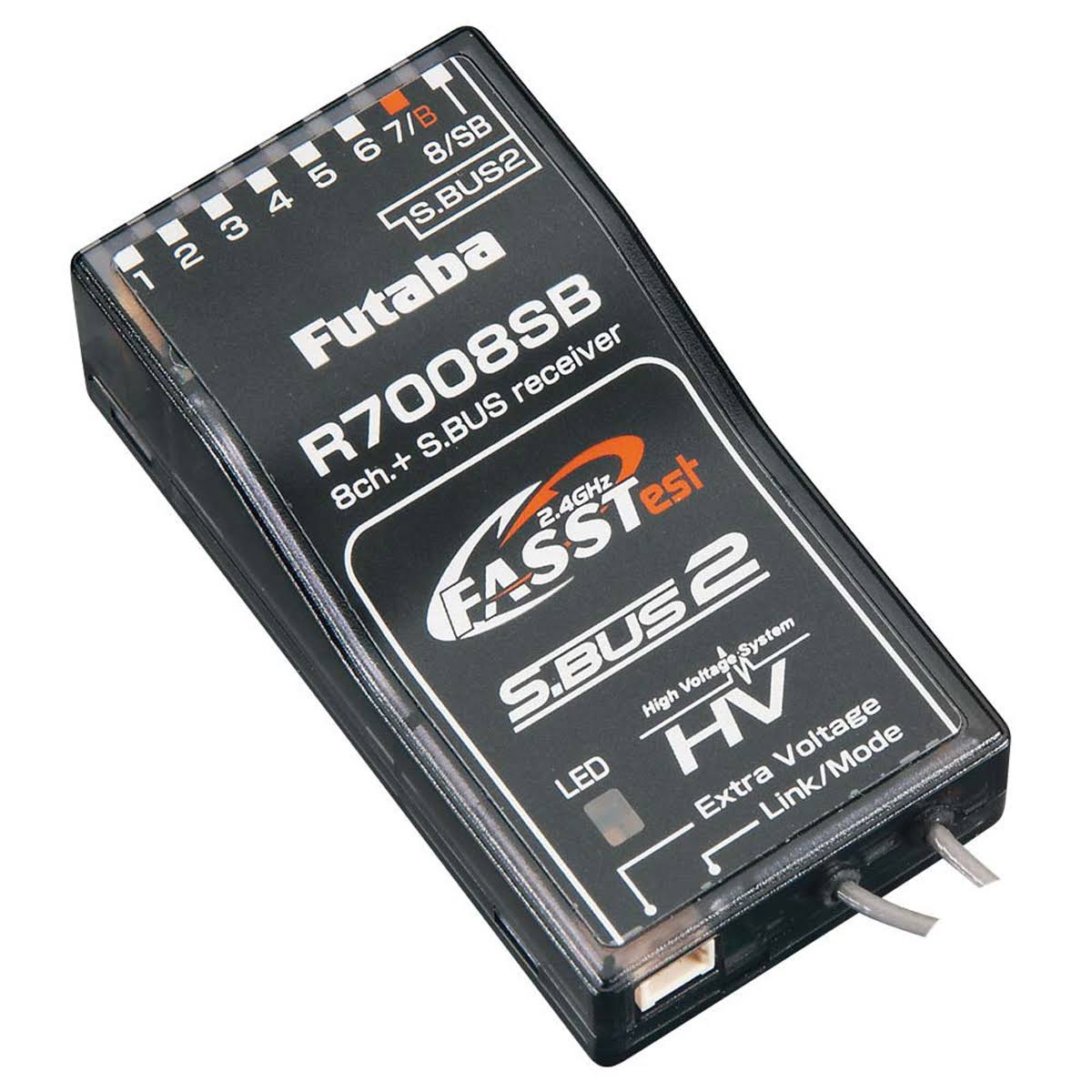 Futaba R7008SB 2.4Ghz FASSTest Receiver 18MZ