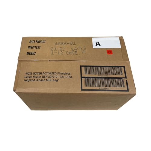 2027 Inspection Dated MRE (Meals-Ready-To-Eat) Case ?C Military MRE Random Case A or B - Image 2