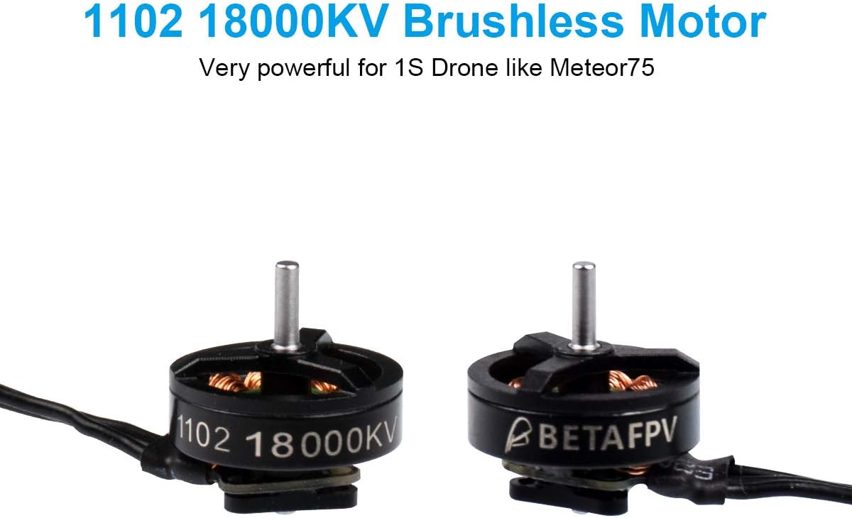 BETAFPV Meteor75 1S Brushless Whoop Drone TBS Crossfire with BT2.0 Connector F4 AIO 1S FC VTX 18000KV 1102 Motor C02 Camera for Tiny Whoop Micro FPV Racing Whoop Drone Quadcopter - Image 3