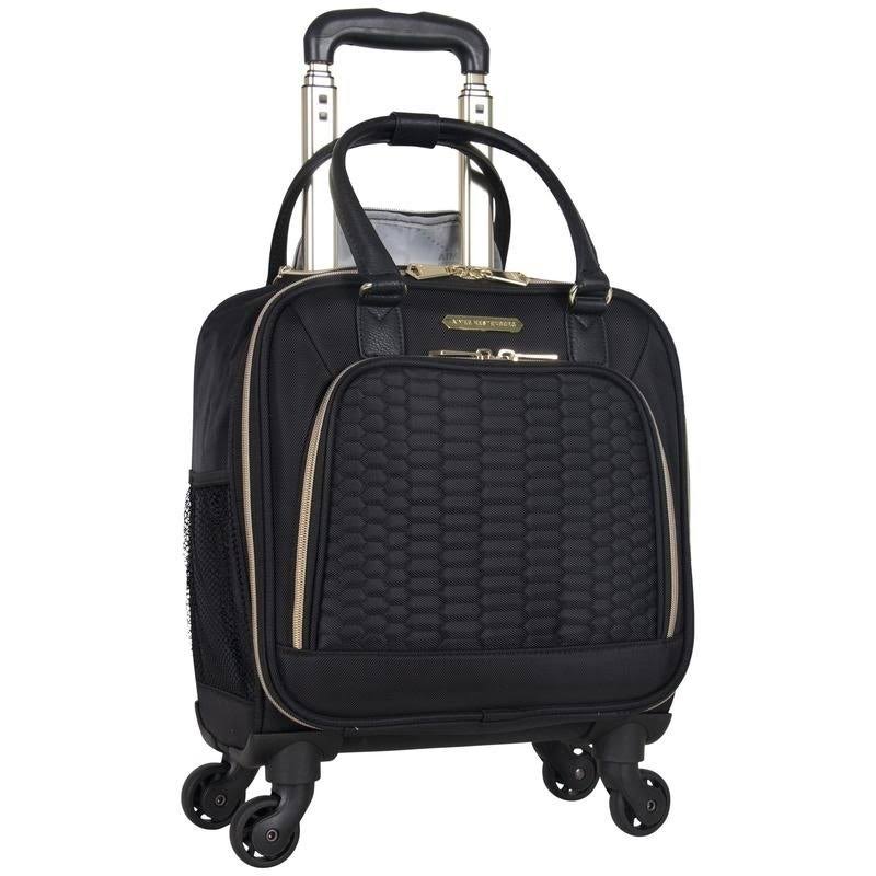 Aimee Kestenberg Florence Collection 4-Wheel Underseat Carry-On Teal - Image 3