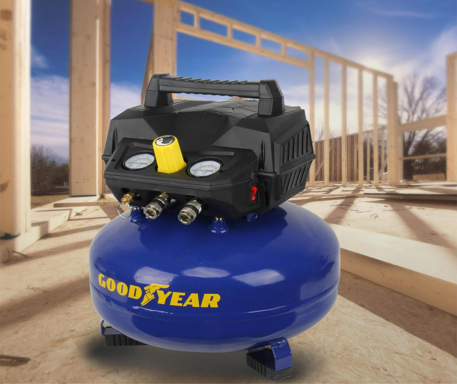 GOODYEAR 6 Gallon 175 Max Psi Portable Pancake Air Compressor?? 3.0 SCFM at 90 Psi - Image 6