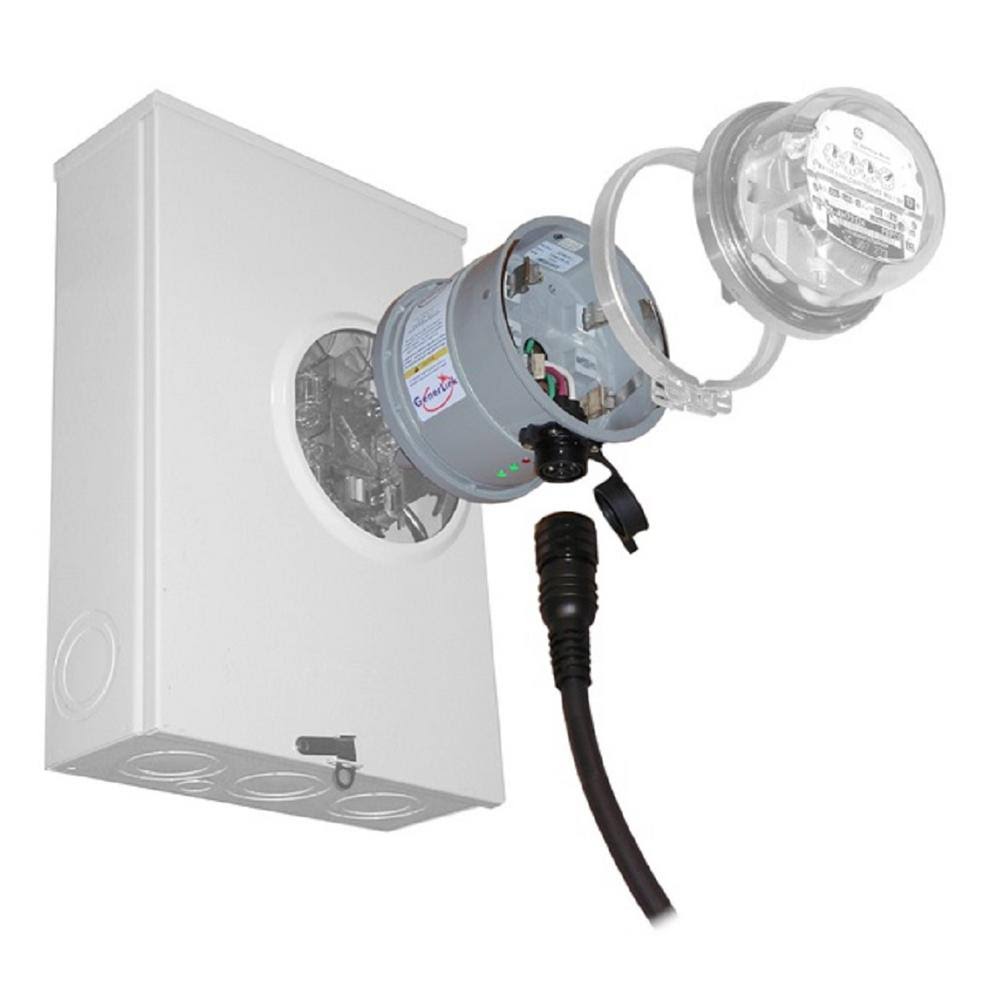 Life & Home GenerLink 40 Amp Meter Mounted TRANSFER Switch MA24-N
