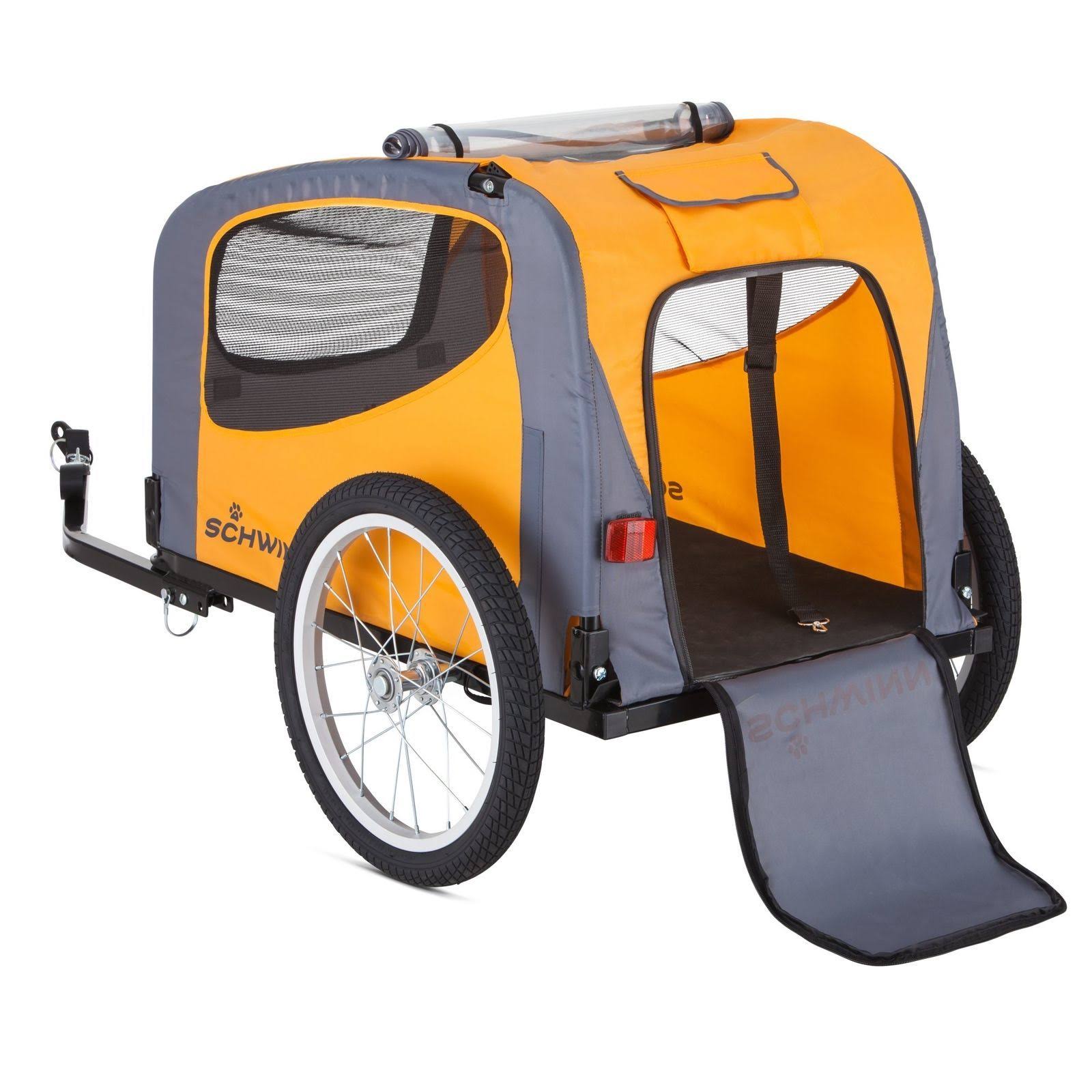 Schwinn Rascal Bike Pet Trailer Orange - Image 5