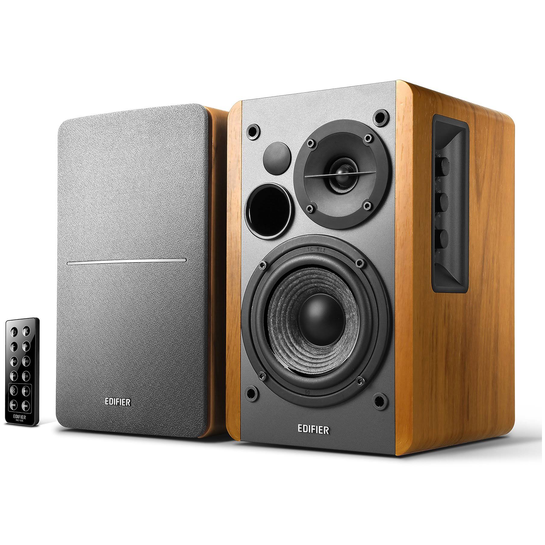 Edifier R1280DB Powered Bluetooth Bookshelf Speakers – Optical Input – Wireless
