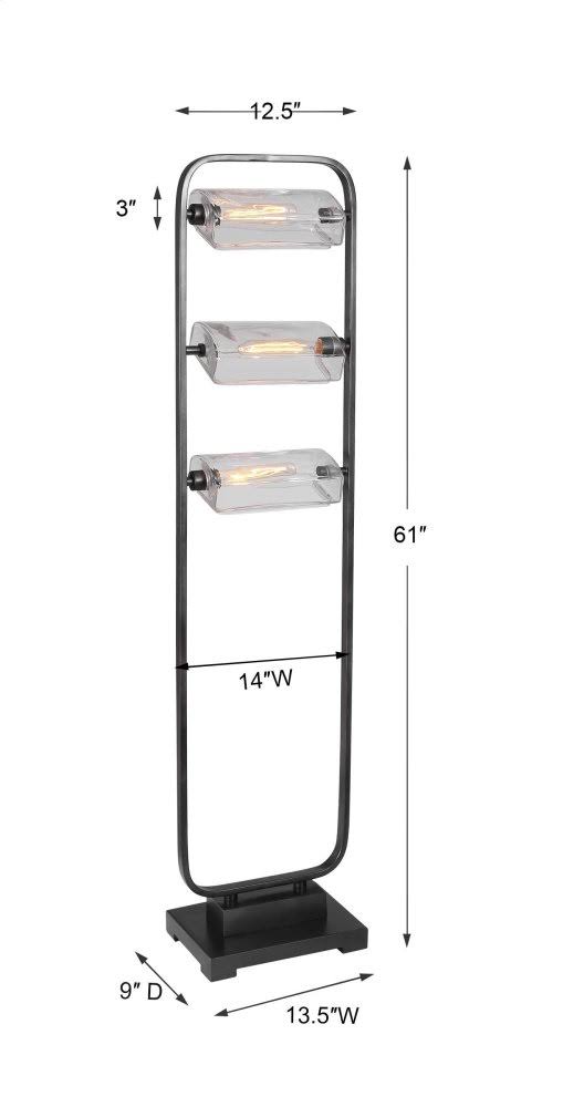 Uttermost 28194-1 Pilato Industrial Floor Lamp - Image 5
