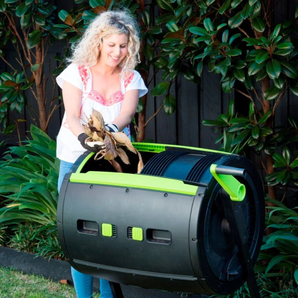 Maze 65-Gallon Compost Tumbler And Cart Combo - Image 2