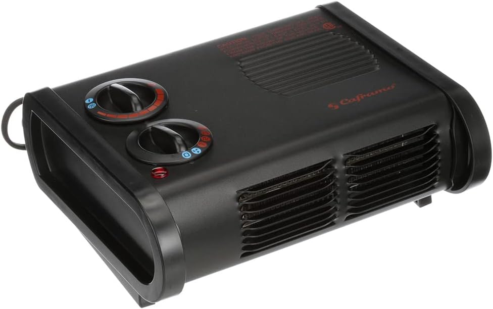 Caframo True North Heater. Low Profile, Quiet, Powerful Heater for Work and Home. Black, 11.25 x 8 x 5 (9206CABBX)