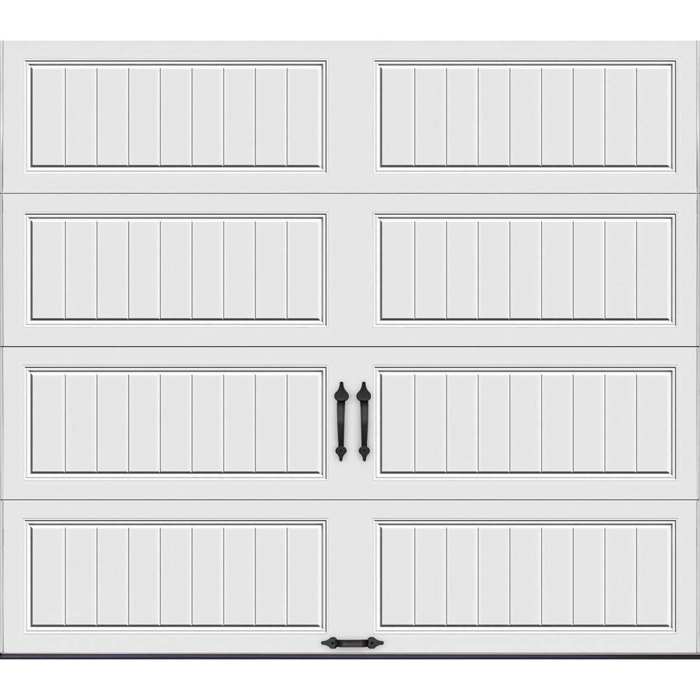 Clopay 111287 Gallery Collection 8 ft. x 7 ft. 6.5 R-Value Insulated Solid White Garage Door