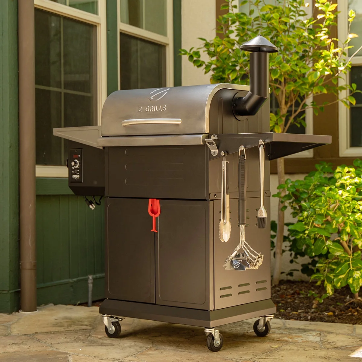 Z GRILLS Wood Pellet Grill Smoker with PID Technology, Auto Temperature Control, Direct Flame Searing Function, 572 sq in Cooking Area for Outdoor BBQ - Image 8