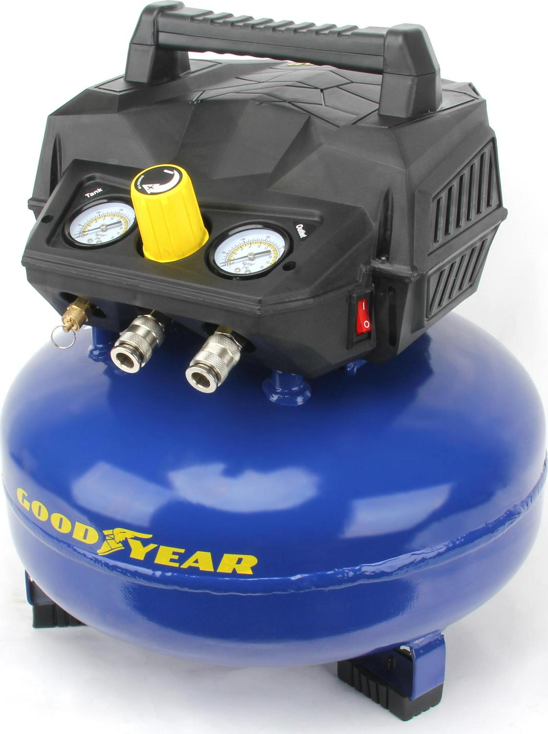 GOODYEAR 6 Gallon 175 Max Psi Portable Pancake Air Compressor?? 3.0 SCFM at 90 Psi