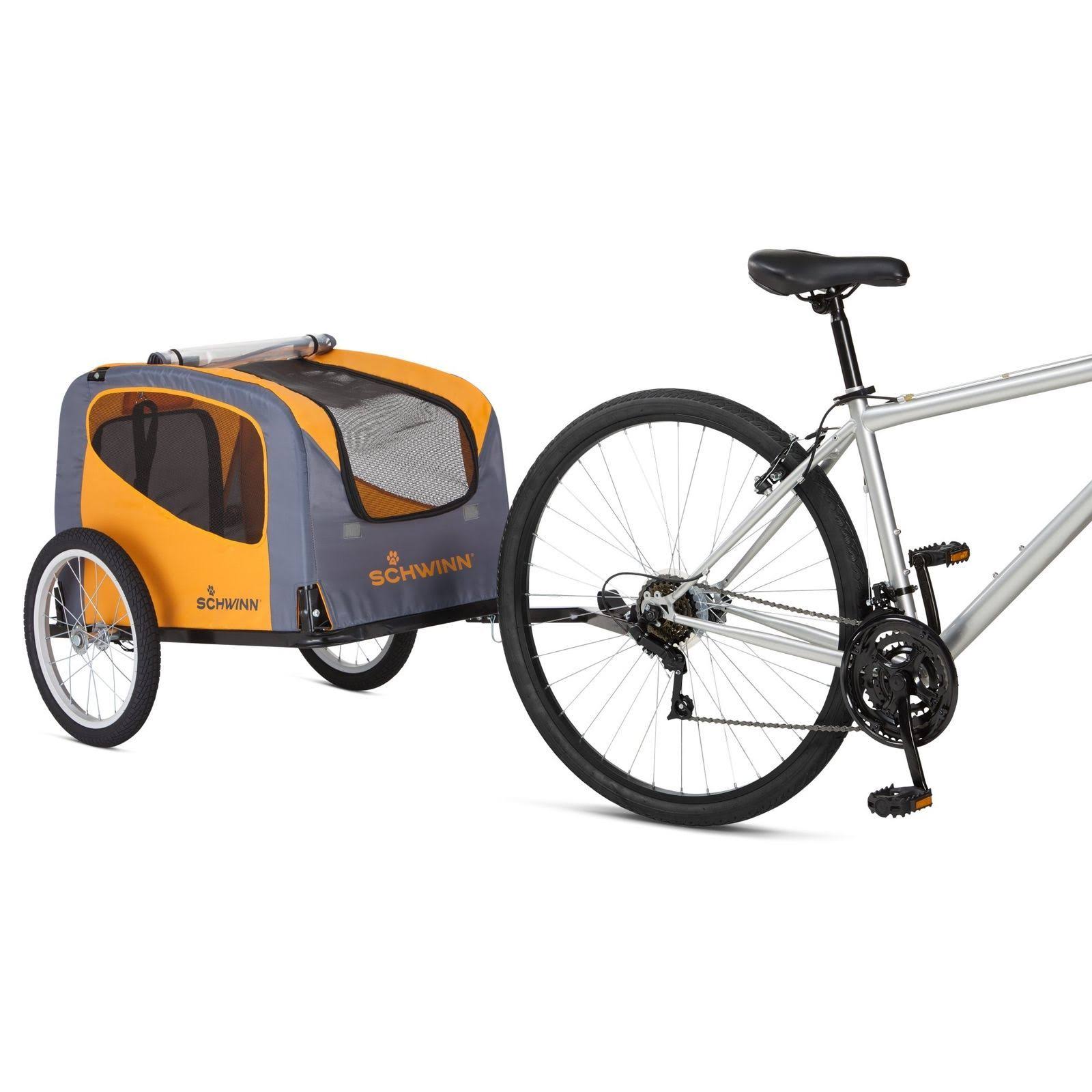 Schwinn Rascal Bike Pet Trailer Orange - Image 6