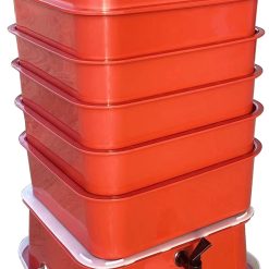 Alternative view of VermiHut Plus 5-Tray Worm Compost Bin ?C Easy Setup and Sustainable Design