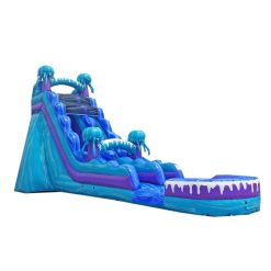 Alternative view of JumpOrange Electric Commercial Grade Inflatable Water Slide with Splash Pool | for Adults and Kids | Includes Blower, Stakes and Storage Bag | 19-Foot Tall x 36-Foot Long x 15-Foot Wide