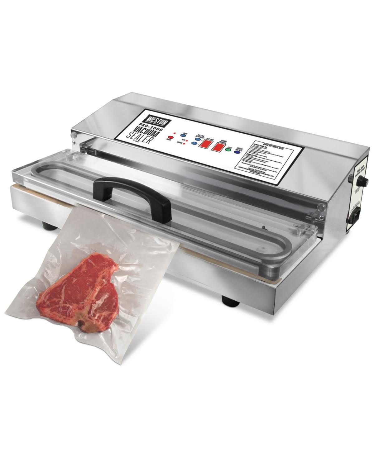 Weston Pro-3000 Stainless Steel Vacuum Sealer - Image 3