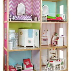 My Girl&s Dollhouse for 18& Dolls, Modern Style