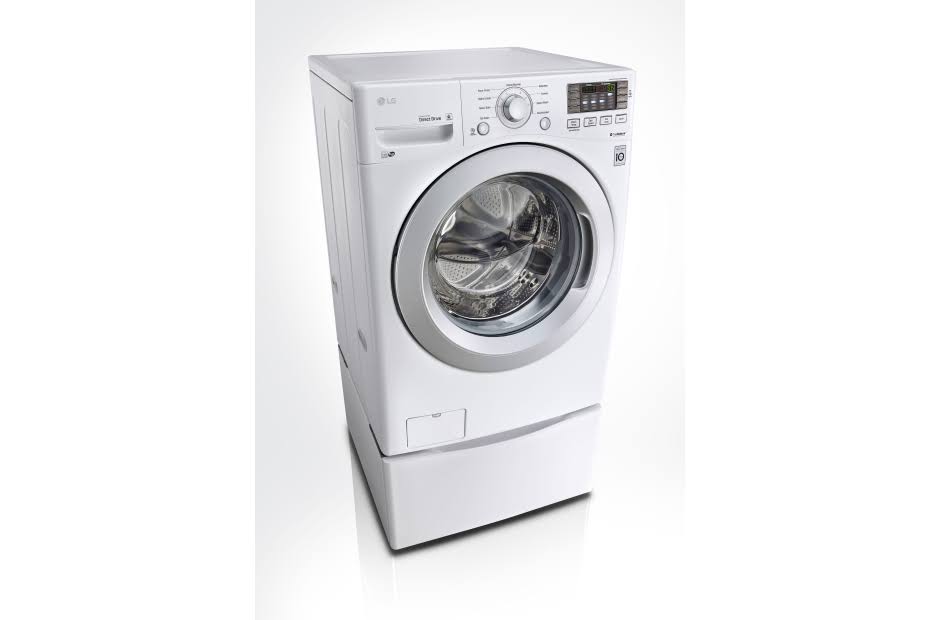 LG WM3270CW 4.5 Cu. ft. White Front Load Washer - Image 4