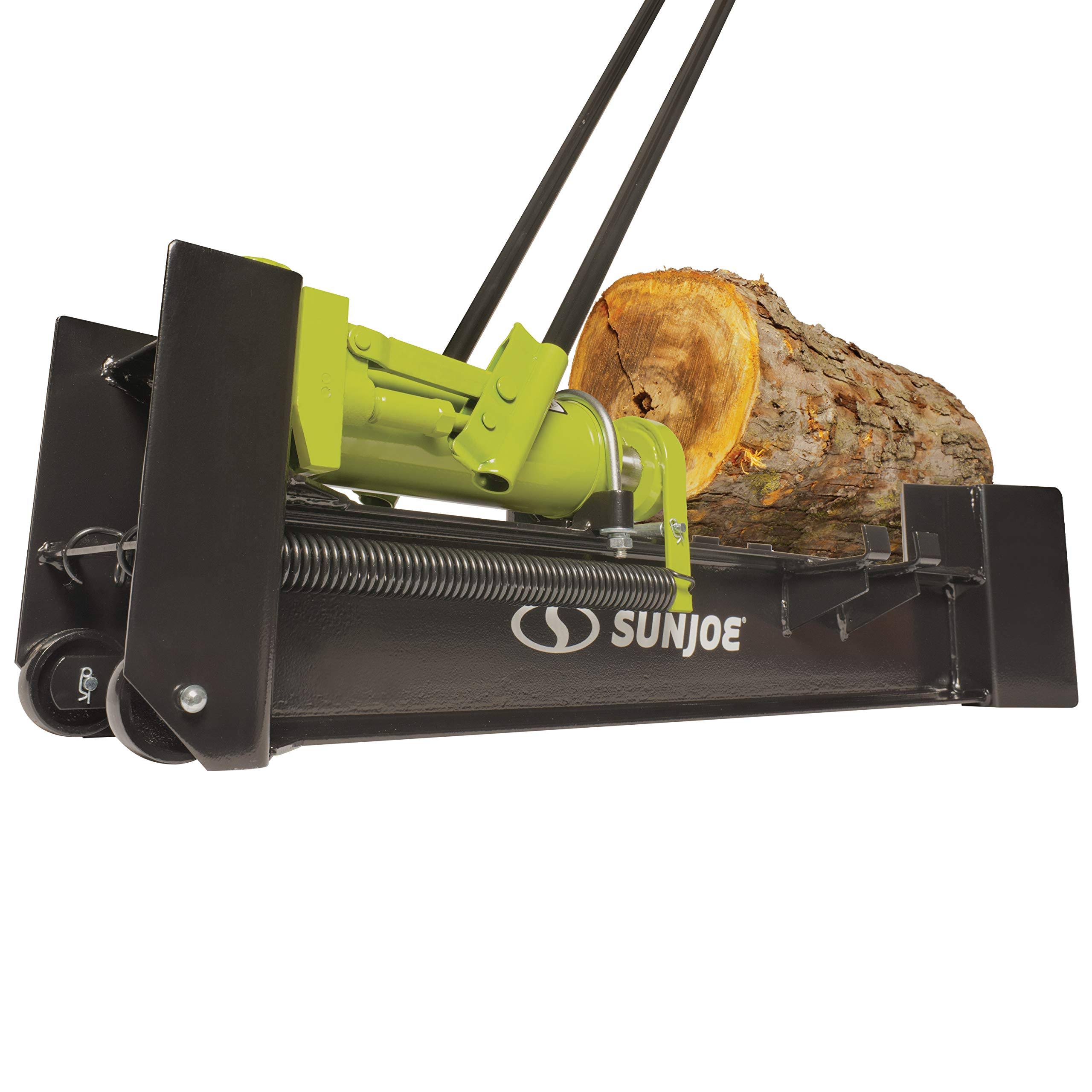 Sun Joe Lj10m 10-Ton Hydraulic Log Splitter Green - Image 2