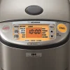 Zojirushi NP-HCC10XH Induction Heating System Rice Cooker and Warmer  1 L  Stainless Dark Gray